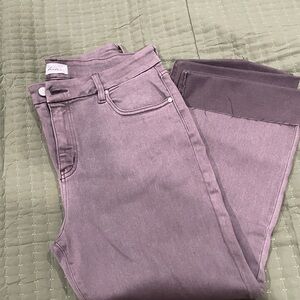 Kancan Women's Lavender Ankle Jeans